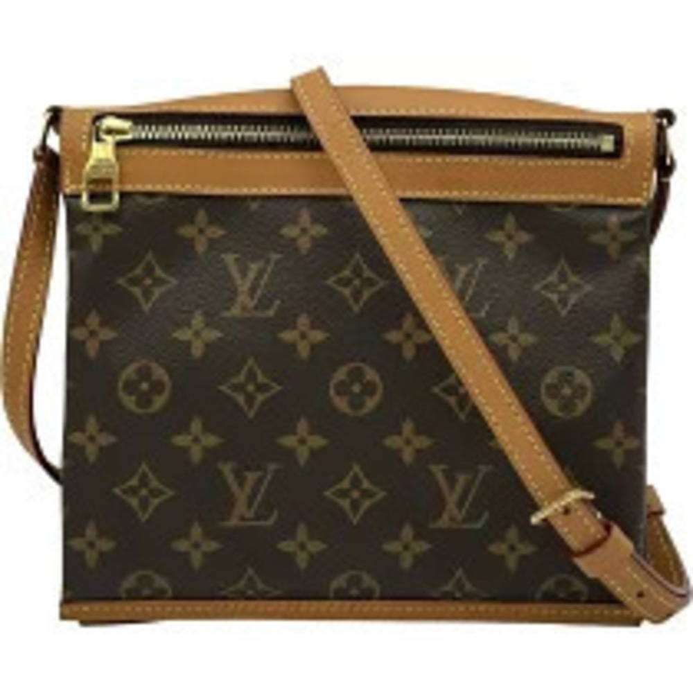 Louis Vuitton Saumur Messenger Bag Brown Monogram Canvas